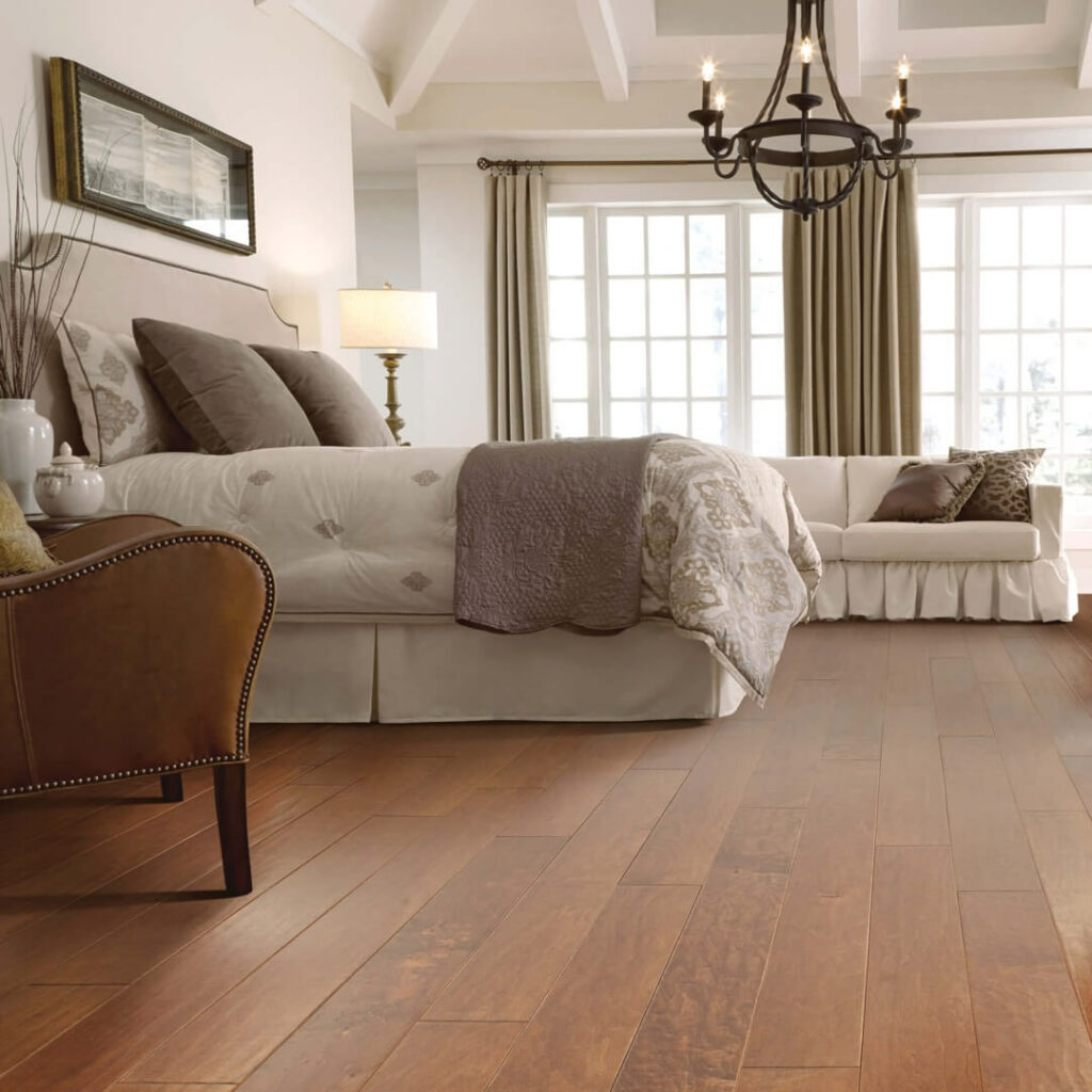 Bedroom Hardwood Flooring | Hubbard Flooring Studio